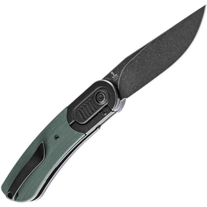 Kansept Knives Reverie Framelock Micarta K2025A6 - CPM S35VN Blade, Green Micarta Handle, Titanium Bolsters by Kansept Knives