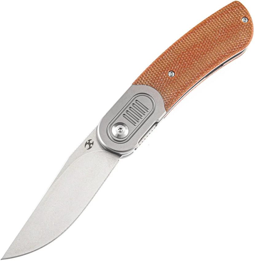 Kansept Knives Reverie Framelock Micarta K2025A7 by Kansept Knives