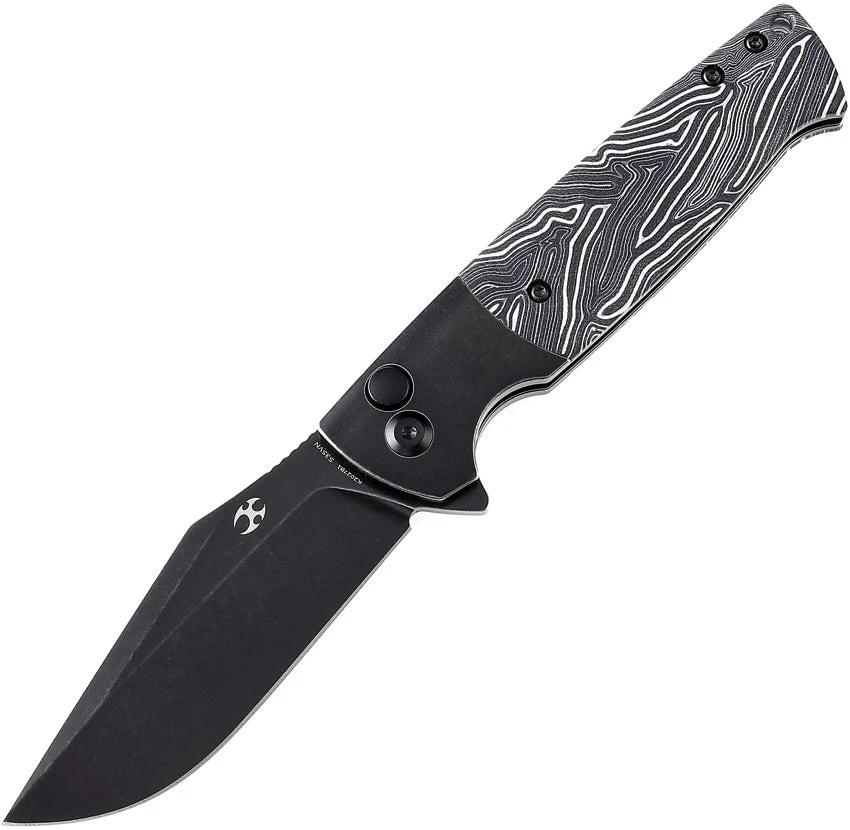 Kansept Knives Skikari SBL Button Lock K2027B1 by Kansept Knives