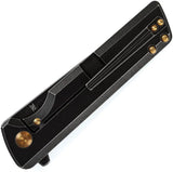 Kansept Knives Anomaly Framelock Blk SW K2038A2 - S35VN Drop Point Blade With Titanium Handle by Kansept Knives