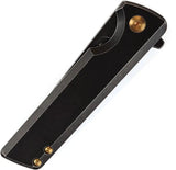 Kansept Knives Anomaly Framelock Blk SW K2038A2 - S35VN Drop Point Blade With Titanium Handle by Kansept Knives