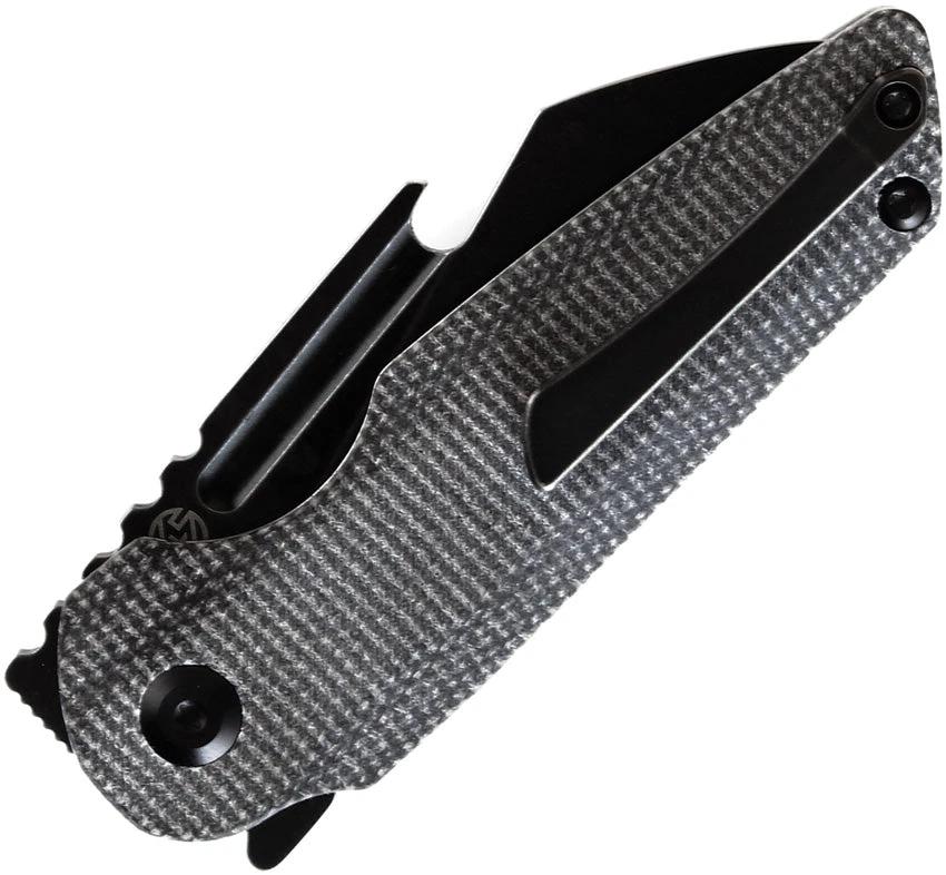 Kansept Knives Rafe Linerlock Black Micarta K2048A2 by Kansept Knives
