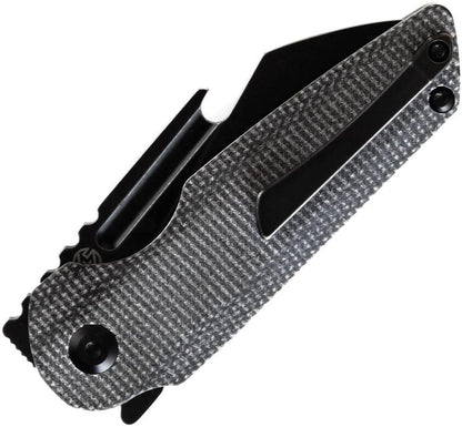 Kansept Knives Rafe Linerlock Black Micarta K2048A2 by Kansept Knives