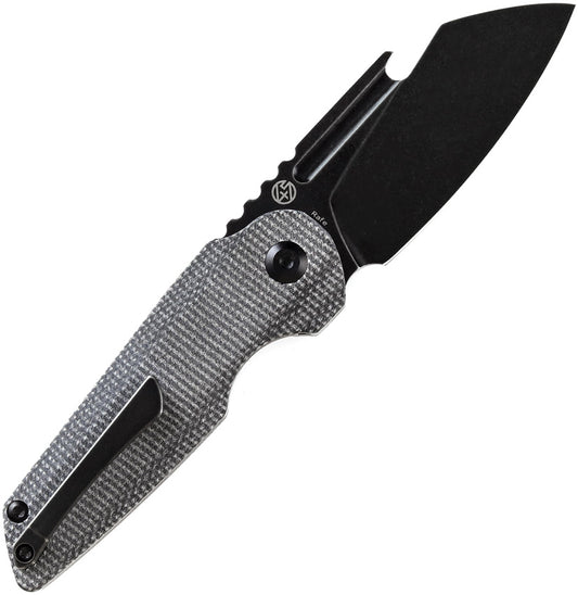 Kansept Knives Rafe Linerlock Black Micarta K2048A2 by Kansept Knives