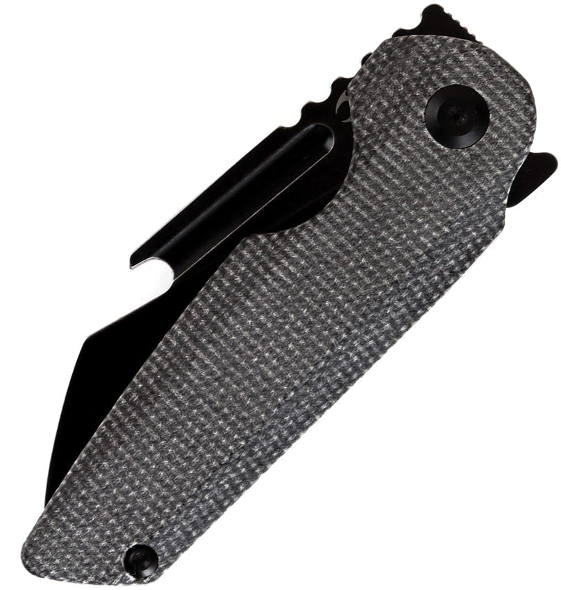 Kansept Knives Rafe Linerlock Black Micarta K2048A2 by Kansept Knives