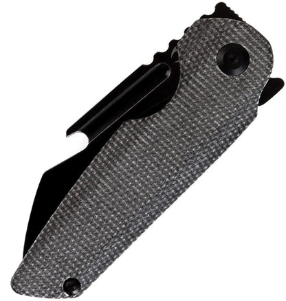 Kansept Knives Rafe Linerlock Black Micarta K2048A2 by Kansept Knives