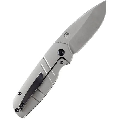 Kansept Knives Turaco Framelock Titanium K2049A1 - CPM S35VN Blade with Titanium Bead Blast Handle by Kansept Knives