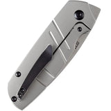 Kansept Knives Turaco Framelock Titanium K2049A1 - CPM S35VN Blade with Titanium Bead Blast Handle by Kansept Knives