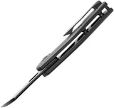 Kansept Knives Osprey Framelock - Black TiNi CPM S35VN Wharncliffe Blade For Everyday Carry by Kansept Knives