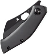 Kansept Knives Osprey Framelock - Black TiNi CPM S35VN Wharncliffe Blade For Everyday Carry by Kansept Knives