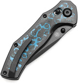 Kansept Knives Apollo Crossbar Lock Arctic K2107V2 - S35VN Drop Point Blade With Titanium Handle by Kansept Knives
