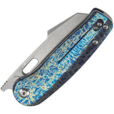 Kansept Knives Orlok Nested Linerlock Light K2111A3 - Lightweight EDC With S35VN Sheepsfoot Blade And Titanium Handle by Kansept Knives