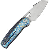 Kansept Knives Orlok Nested Linerlock Light K2111A3 - Lightweight EDC With S35VN Sheepsfoot Blade And Titanium Handle by Kansept Knives