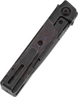 Kansept Knives Kitpu Framelock Purple Haze K2123A1 - Titanium Frame Lock With Fat Carbon Fiber Inlay And DLC Blade by Kansept Knives