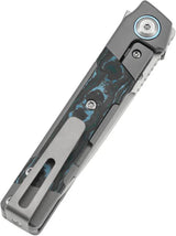 Kansept Knives Kitpu Framelock Arctic Storm K2123A2 - Satin CPM-20CV Blade With Titanium Handle And Inlay by Kansept Knives