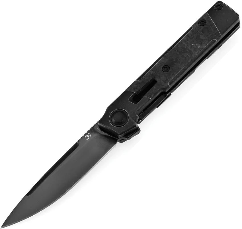 Kansept Knives Kitpu Framelock Shred CF K2123A4 by Kansept Knives