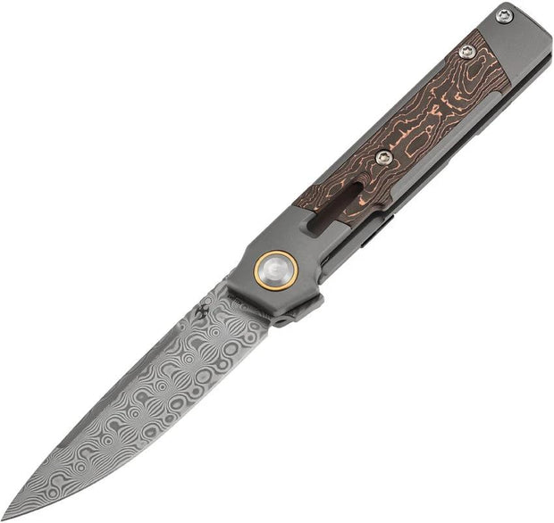Kansept Knives Kitpu Framelock Copper CF K2123A5 by Kansept Knives