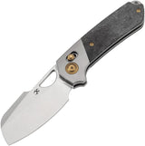 Kansept Knives Nahual Crossbar Lock Shred CF K2125V2 by Kansept Knives
