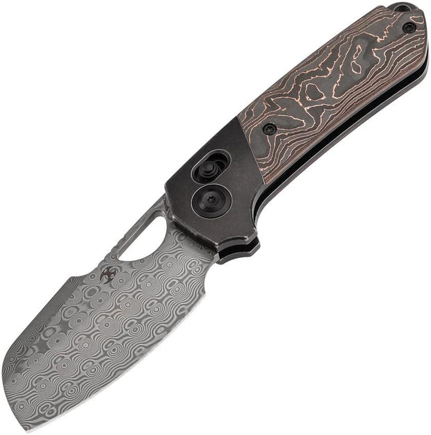 Kansept Knives Nahual Crossbar Lock Copper CF K2125V3 by Kansept Knives