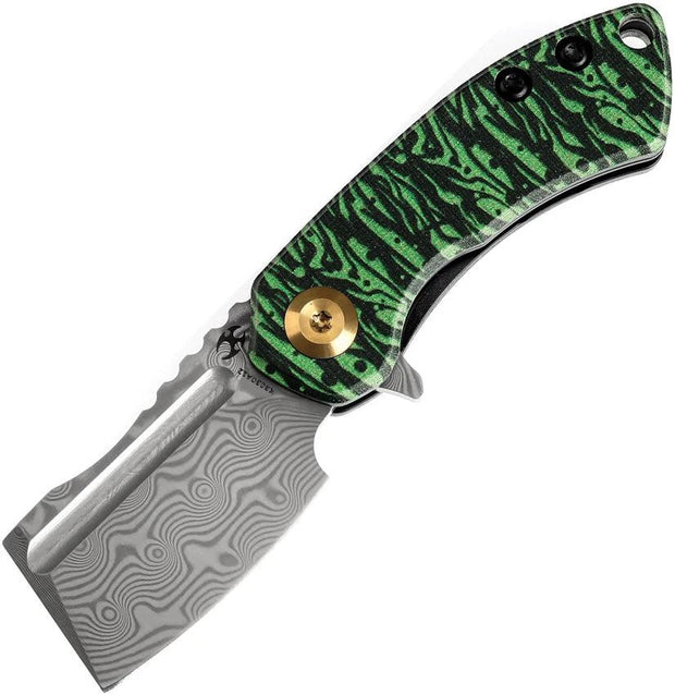 Kansept Knives Mini Korvid Linerlock Green K3030A12 by Kansept Knives