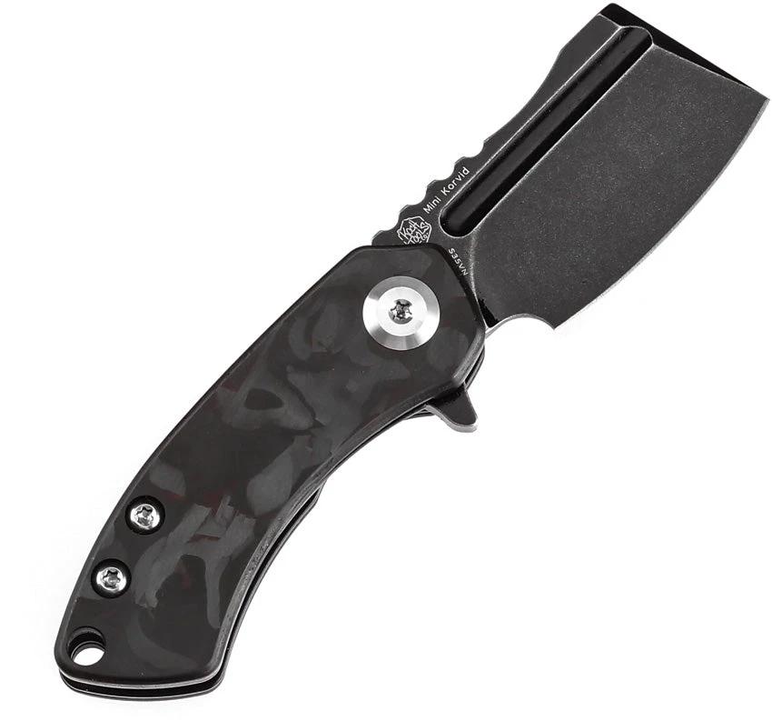 Kansept Knives Mini Korvid Linerlock CF K3030A13 by Kansept Knives