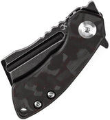 Kansept Knives Mini Korvid Linerlock CF K3030A13 by Kansept Knives