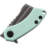 Kansept Knives Mini Korvid Linerlock Blue - S35VN Blade With Tiffany Blue G10 Handle by Kansept Knives