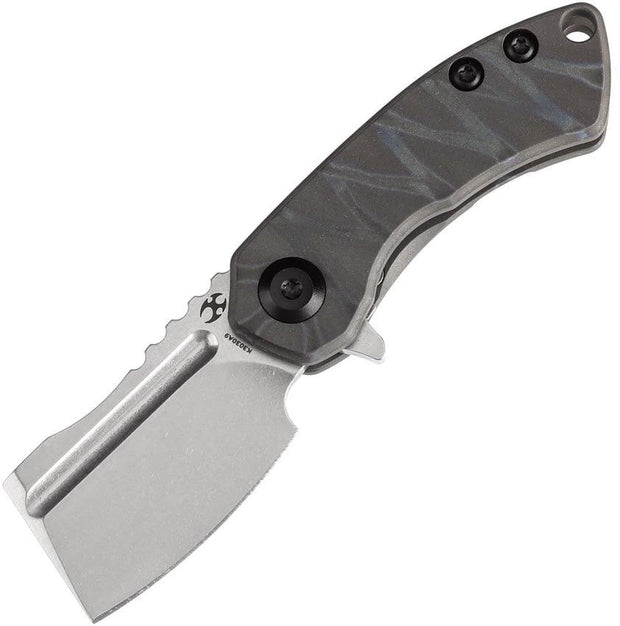 Kansept Knives Mini Korvid Framelock Flame K3030A9 by Kansept Knives