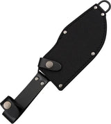 KaBar Heavy Duty Warthog Fixed Blade Knife 6.5in 1085 Steel Grooved Kraton Handle For Outdoorsmen Sheath Included by Ka-Bar