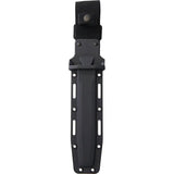 Ka-Bar D2 Extreme Fixed Blade Knife For Outdoorsmen 12in Overall 7in Clip Point Black Kraton Handle by Ka-Bar