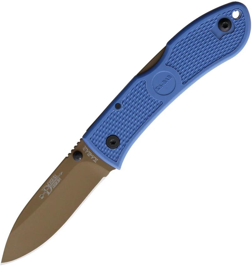 Ka-Bar Dozier Hunter Lockback Blue 4062D2 by Ka-Bar