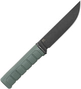 Ka-Bar Dust II Fixed Blade Knife KA6101 D2 Tool Steel Blade Green GFN Handle MOLLE Sheath for Outdoor Survivalists by Ka-Bar