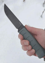 Ka-Bar Dust II Fixed Blade Knife KA6101 D2 Tool Steel Blade Green GFN Handle MOLLE Sheath for Outdoor Survivalists by Ka-Bar