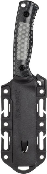 Ka-Bar Les George Full Tang Fixed Blade Knife 9 Inch 4.25 Inch Drop Point 1095 Cro-Van For Outdoor Enthusiasts by Ka-Bar