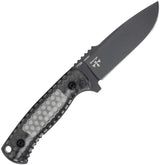 Ka-Bar Les George Full Tang Fixed Blade Knife 9 Inch 4.25 Inch Drop Point 1095 Cro-Van For Outdoor Enthusiasts by Ka-Bar