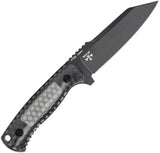 Ka-Bar George Fixed Blade Knife 1095 Cro-Van Full Tang Reverse Tanto 9in Outdoors Belt Sheath by Ka-Bar