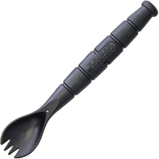 Ka-Bar Tactical Spork With Hidden Serrated Knife Grilamid Construction For Outdoor Enthusiasts by Ka-Bar