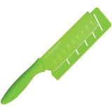 Kai USA Komachi 2 Series Nakiri AB5071 - High Carbon Stainless Blade With Green Finish And Green Synthetic Handle by Kai USA