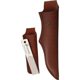 Karesuando Kniven Hunter 10 Dense Twist 357106 - Damasteel DS93X Blade With Birch and Reindeer Antler Handle by Karesuando Kniven