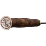 Karesuando Kniven Sami Nulpu Hunter 3630-02 - RWL-34 Steel Blade With Reindeer Horn Pommel And Curly Birch Handle by Karesuando Kniven