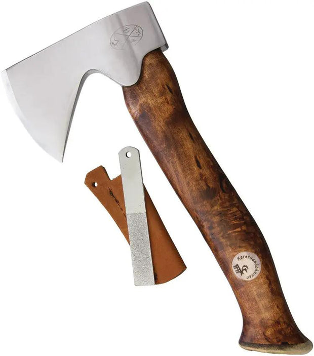Karesuando Kniven Vuogas Axe Brown 4042-00 by Karesuando Kniven