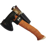 Karesuando Kniven Bushcraft Axe Carbon Black Set 4348-90 - Firesteel and Diamond Sharpener with Antler Accents by Karesuando Kniven