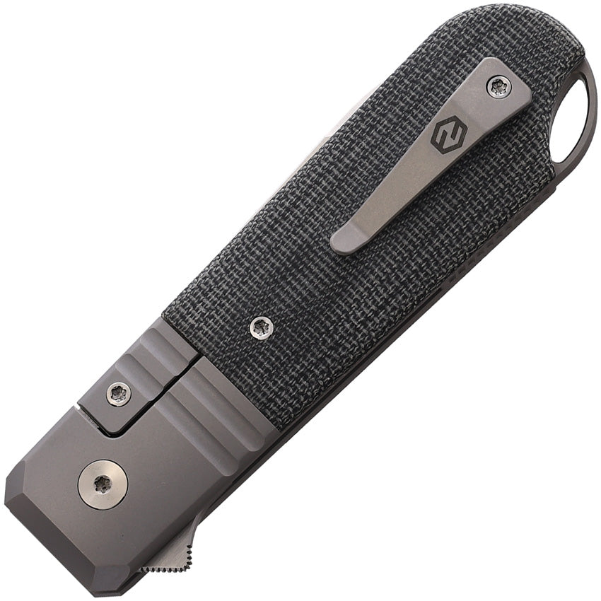 KARBON Ahoy Framelock Black Mic KEN2 BLACK MICARTA by KARBON