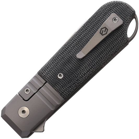 KARBON Ahoy Framelock Black Mic KEN2 BLACK MICARTA by KARBON
