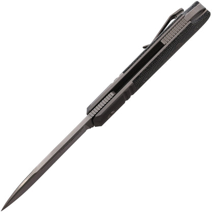 KARBON Ahoy Framelock Black Mic KEN2 BLACK MICARTA by KARBON