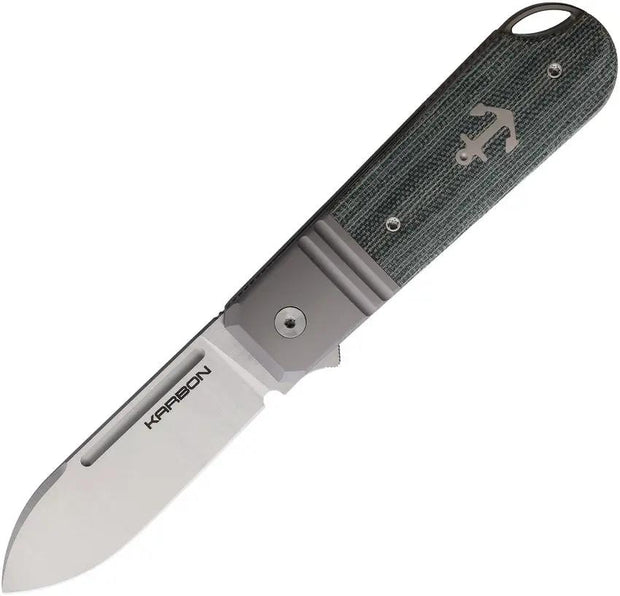 KARBON Ahoy Framelock Denim Mic KEN2 DENIM MICARTA by KARBON