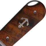 KARBON Ahoy Framelock Ironwood KEN2 - Ken Onion Designed Reate Knife With M390 Blade And Ironwood Inlay by KARBON