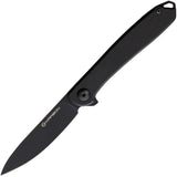 KARBON Tidbit Framelock Black KARB107 BLACK PVD BLACK BLADE by KARBON