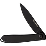 KARBON Tidbit Framelock Black KARB107 BLACK PVD BLACK BLADE by KARBON