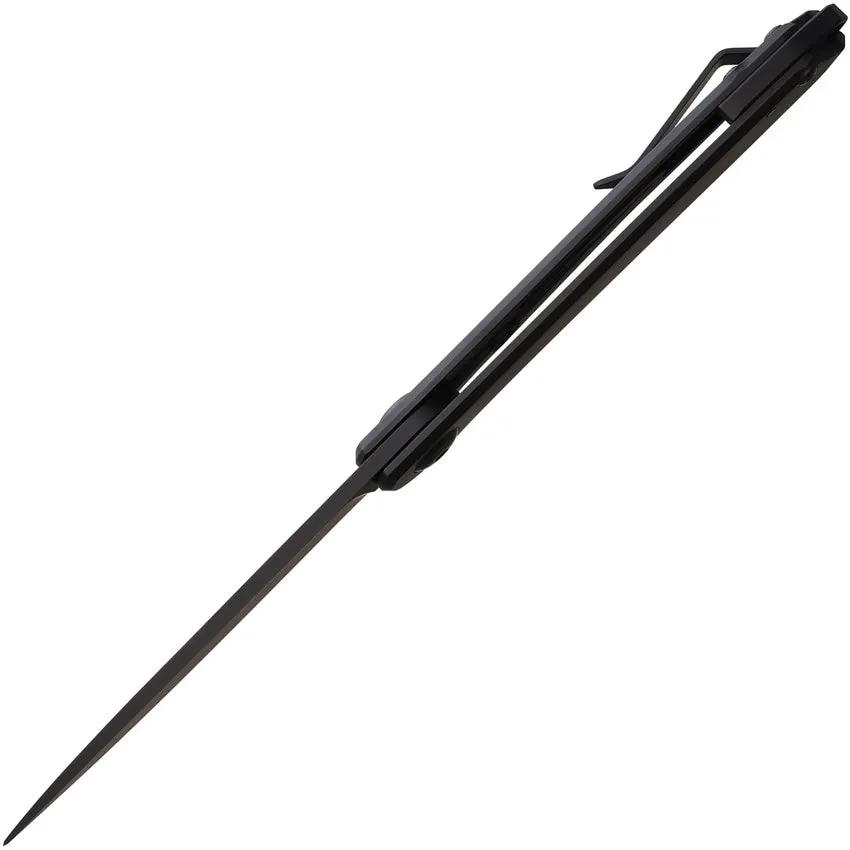 KARBON Tidbit Framelock Black KARB107 BLACK PVD BLACK BLADE by KARBON